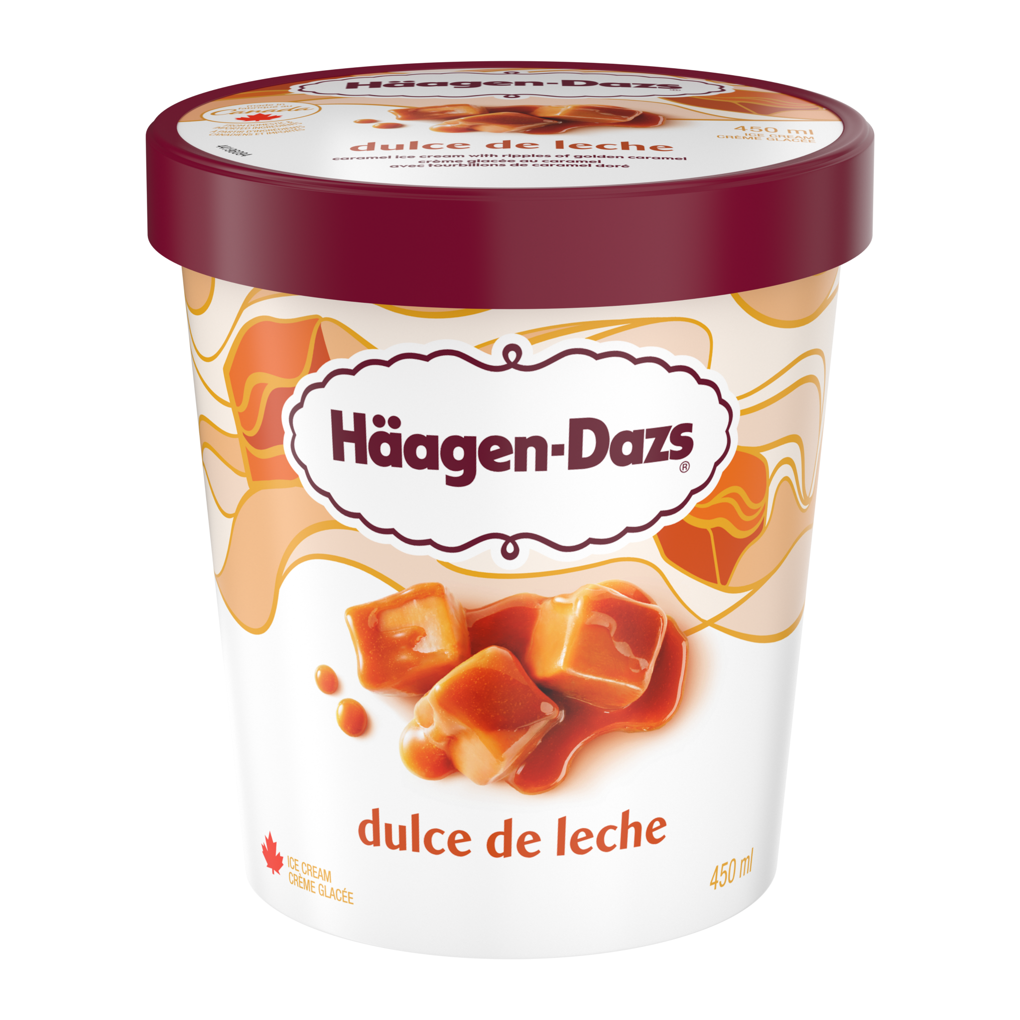 aagen-Dazs Dulce De Leche 8x450ml CA (EA)