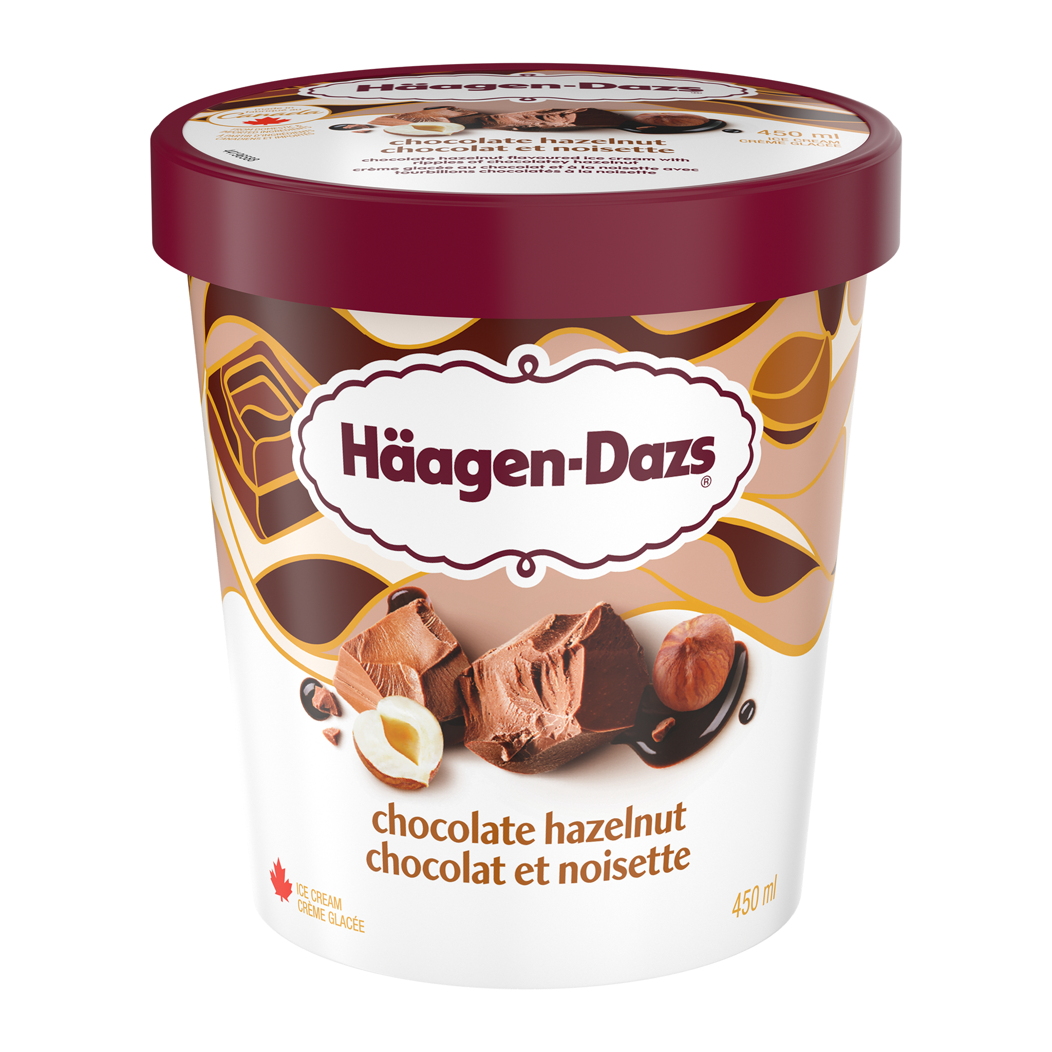 HAAGEN-DAZS Choc Hazelnut 450ml