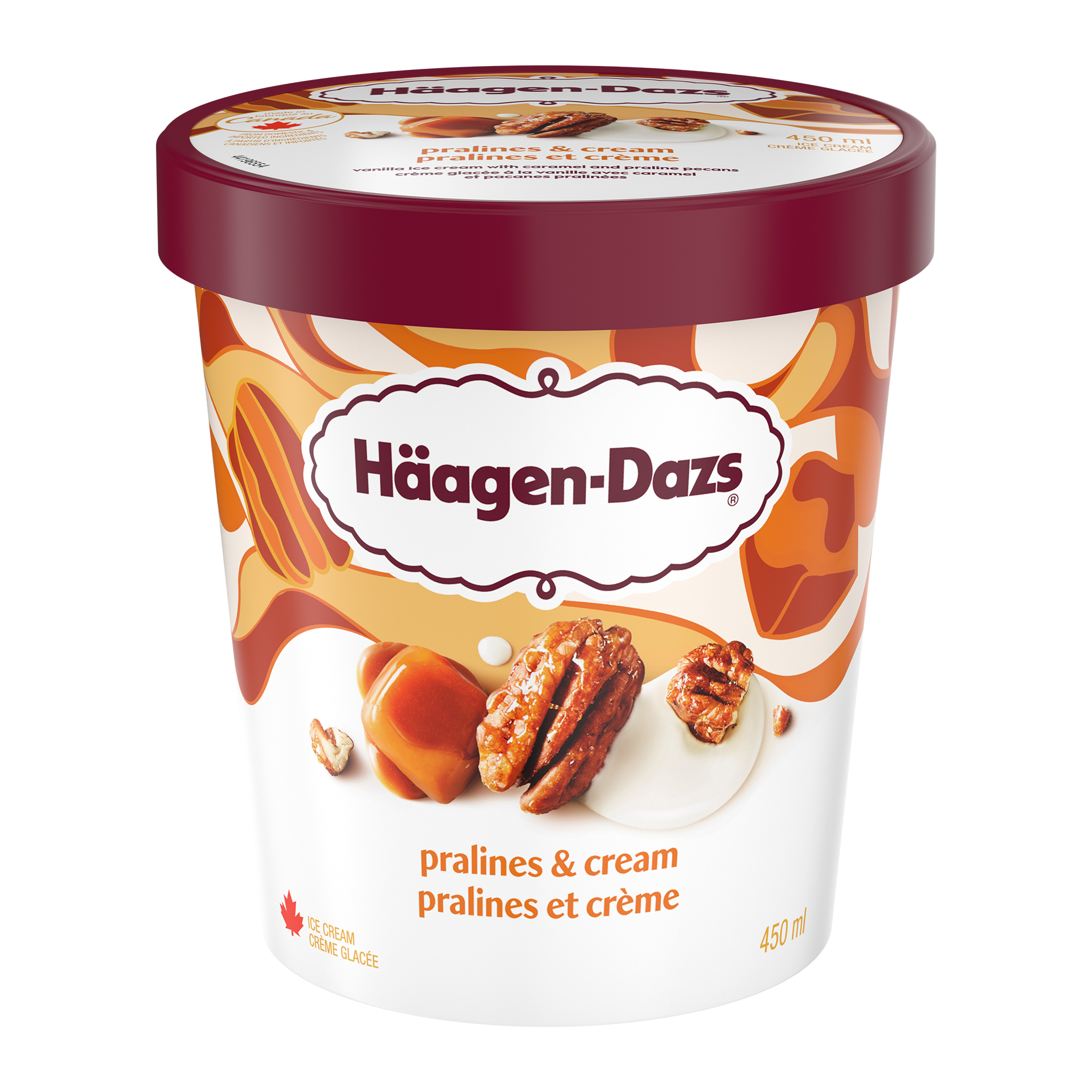 HAAGEN-DAZS Pralines & Cream 450ml