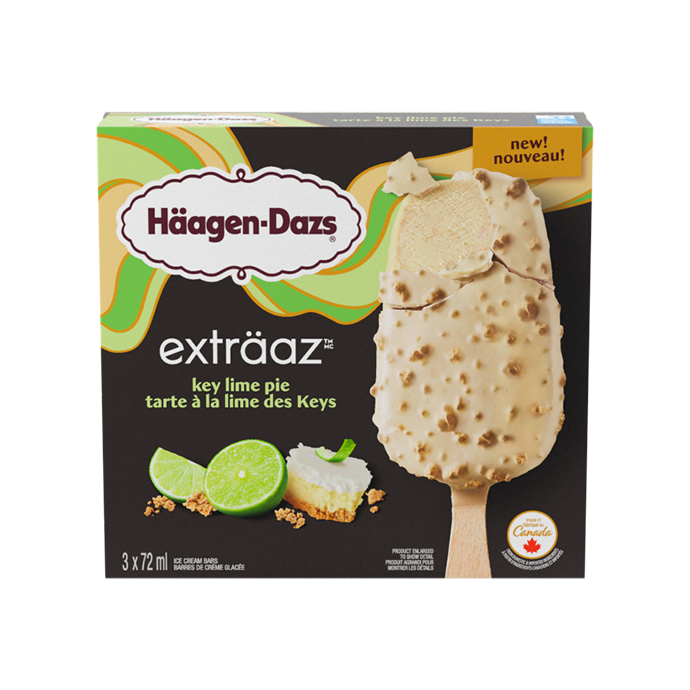 HAAGEN DAZS key lime pie bars