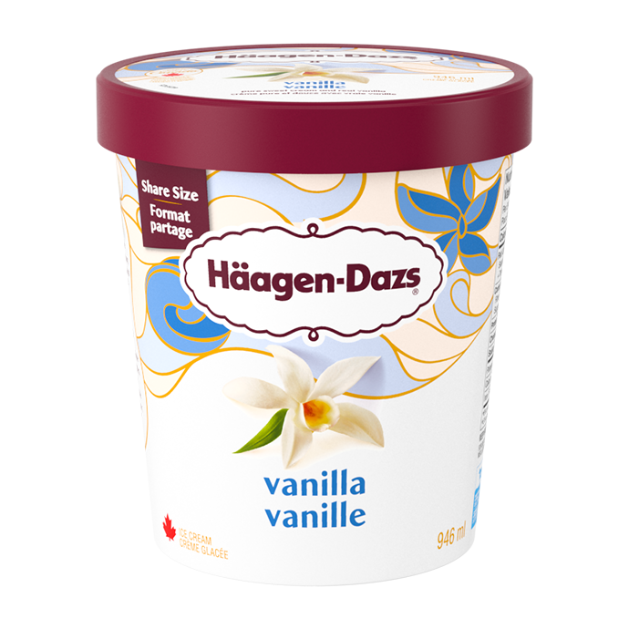 HAAGEN DAZS vanilla tub