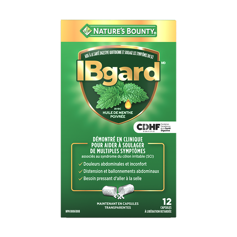 IBgard capsules with peppermint oil