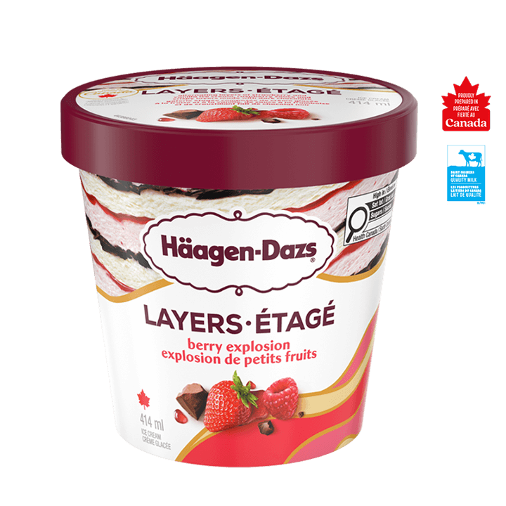 EXTRÄAZ Layers Berry Explosion Ice Cream