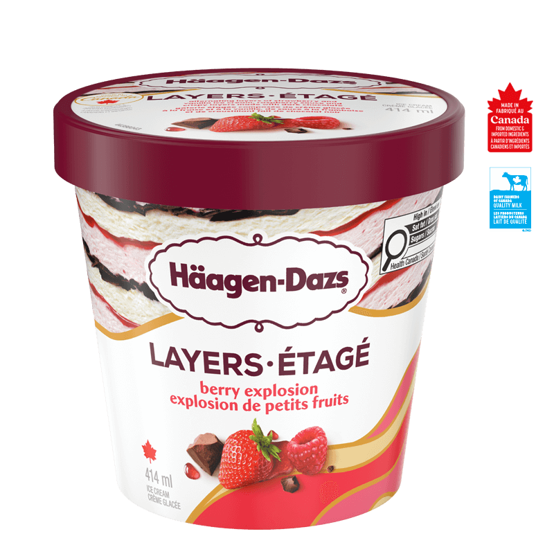 EXTRÄAZ Layers Berry Explosion Ice Cream