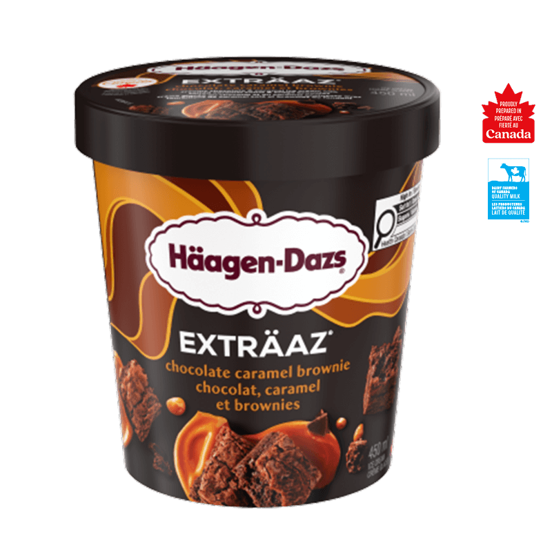 hdz caramel brownies tub