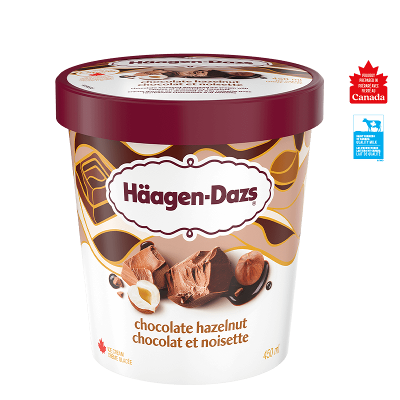 HAAGEN-DAZS Choc Hazelnut 450ml