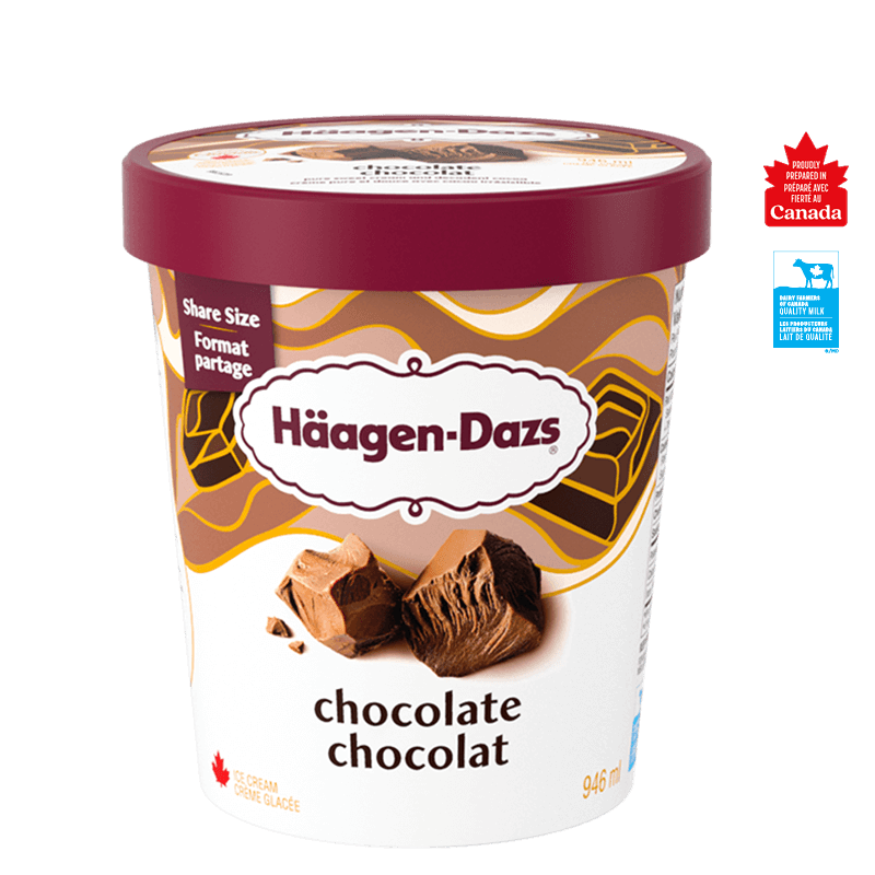 HAAGEN DAZS chocolate tub