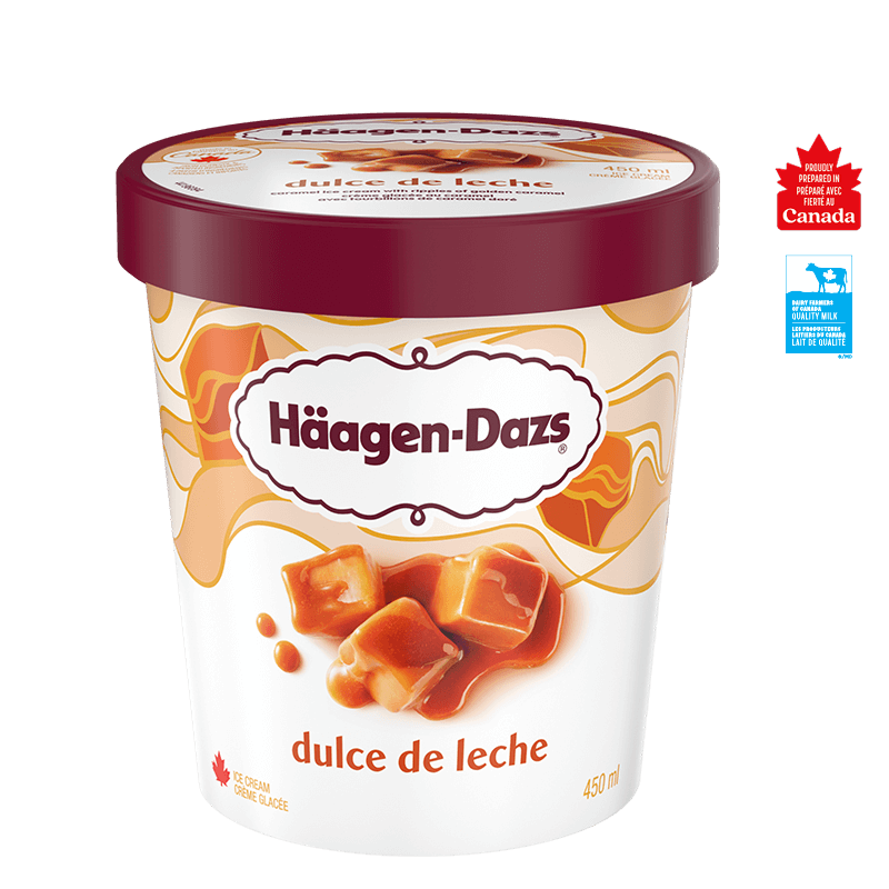 aagen-Dazs Dulce De Leche 8x450ml CA (EA)