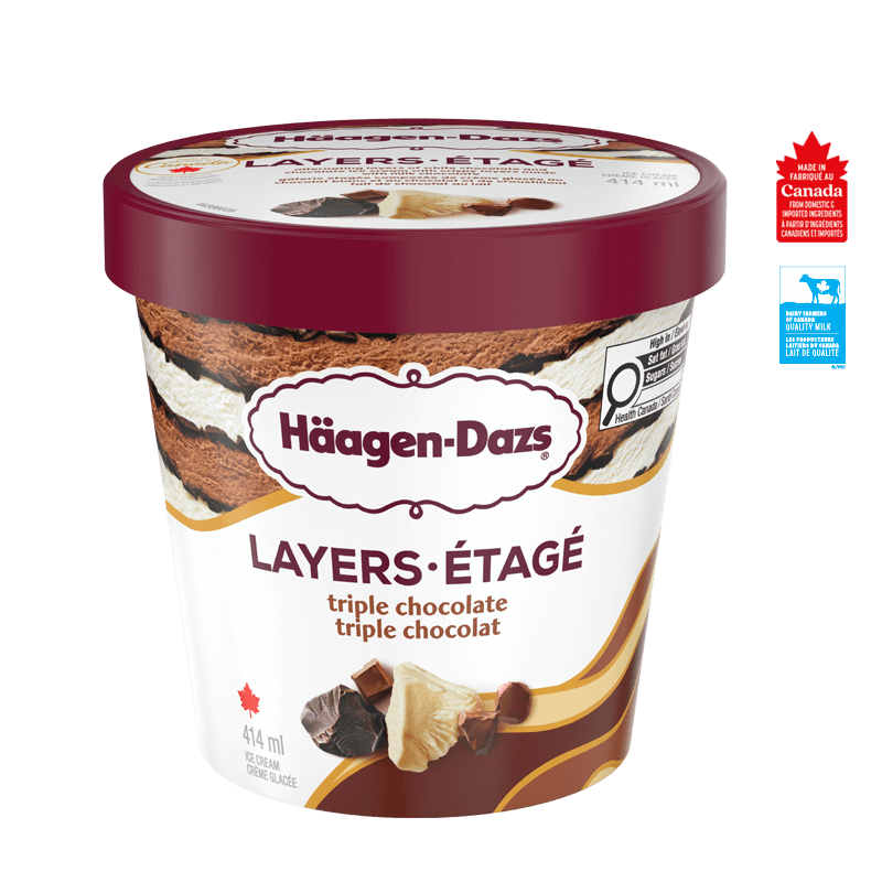 EXTRÄAZ LAYERS TRIPLE CHOCOLATE ICE CREAM