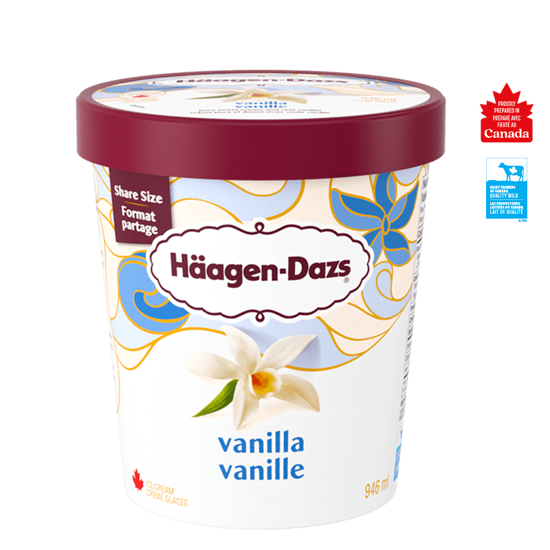 HAAGEN DAZS vanilla tub