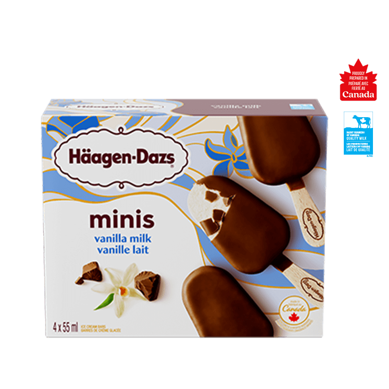 MINIATURES VANILLA MILK BARS