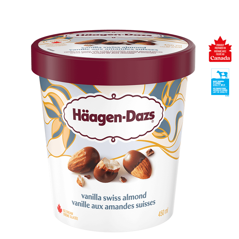 HAAGEN-DAZS VanillaSwissAlm 450ml
