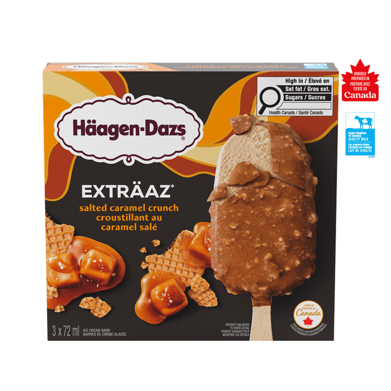 Häagen-Dazs exträaz Salted Caramel Crunch