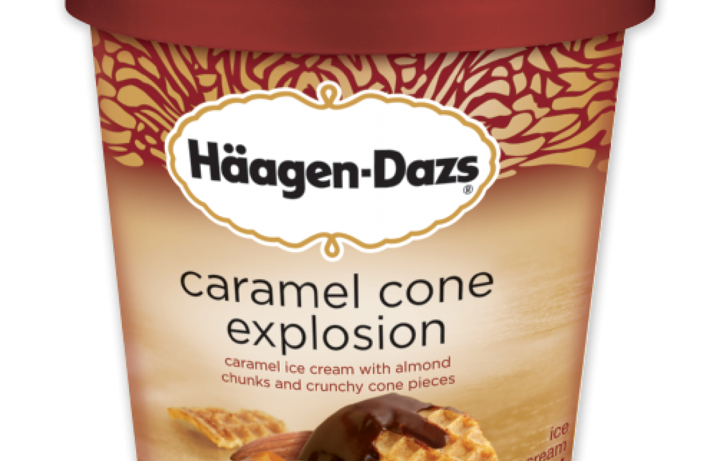 Caramel Cone Explosion Ice Cream | haagen-dazs.ca
