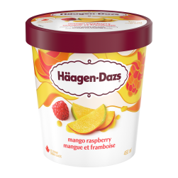 Haagen-Dazs Mango Raspberry 450ml