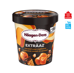 LAYERS caramel salt explosion ice cream