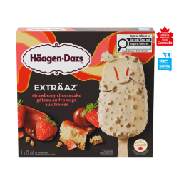 Exträaz Strawberry Cheesecake Ice Cream bars