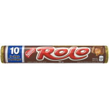 ROLO Jumbo, 10 Smooth chocolate and caramel pieces to share, 90 grams.