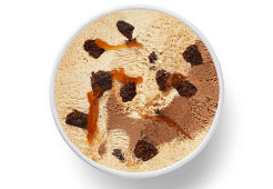 hdz caramel brownies tub top-down image