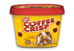 COFFEE CRISP Ice Cream, 1.5 Litre.