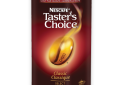 Café instantané classique NESCAFÉ Taster's Choice, 250 grammes.