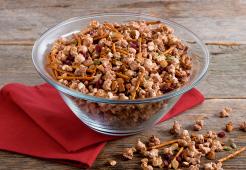 Recette de préparation pour collation pop-corn au chocolat chaud CARNATION riche et crémeux